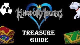 Kingdom Hearts Complete Treasure Chest and Item Guide