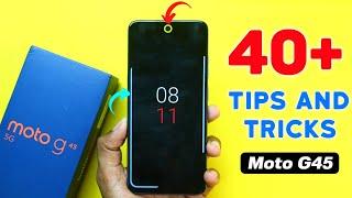 Moto G45 Tips and Tricks || Moto G45 5G 40+ New Hidden Features in Hindi