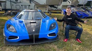 GOODWOOD CAMPING WITH KOENIGSEGGS!