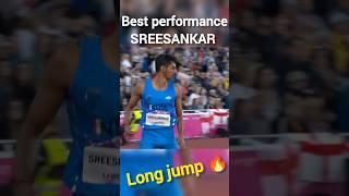SREESANKAR long jump  best performing #shorts