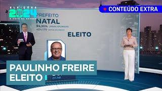 Paulinho Freire (União Brasil) derrota Natália Bonavides (PT) e é eleito prefeito de Natal (RN)