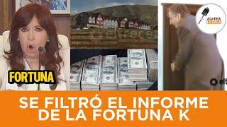 SE FILTRÓ EL INFORME DE LA MILLONARIA FORTUNA KIRCHNERISTA | Especial Agarrá La Pala