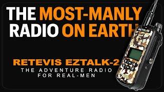 Retevis EZTalk 2 GMRS Hunting-Radio Review.  The New GMRS Radio From Retevis Designed For Hunters