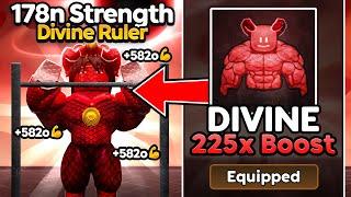 I Unlocked MAX STRENGTH Divine Body Alter in Gym League!