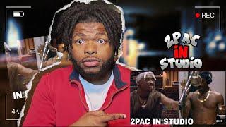 HE REALLY RECORDED A ALBUM IN 7 DAYS!! 2Pac In Studio Reaction