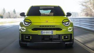 New ABARTH 600e Turismo in beautiful yellow colour!