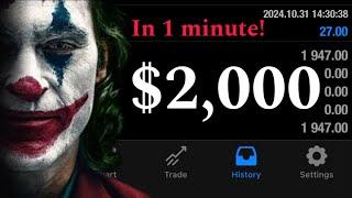 LIVE $2,000 Forex Scalping in 1 minute !!!