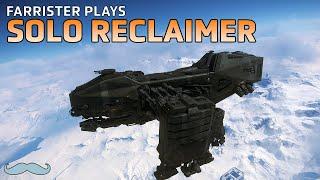 Solo Reclaimer Salvage Gameplay | Star Citizen 3.23 4K Gameplay