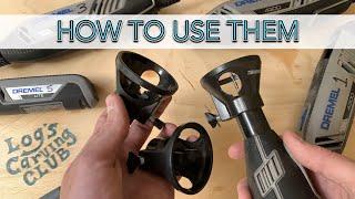 How to Use the Dremel 565 Multipurpose Cutting Kit / Router Attachment