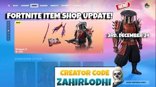 Fortnite Item Shop Update! [3rd December, 2024] (CH6 S1)