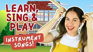  Build a House + more instrument songs!  | Claves, shakers & drum songs | Learn with Ms Catherine