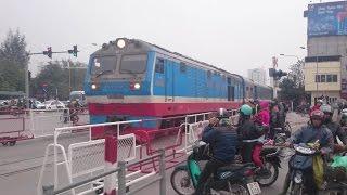 Train SE8 Saigon - Hanoi at Hanoi (2015)