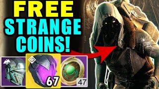 Destiny 2: XUR GIVING AWAY FREE STRANGE COINS! - Xur Review (July 26 - 29)