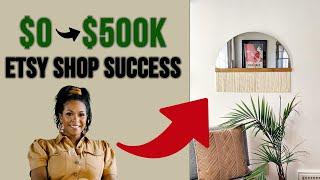 Single Mother to $500k: The Etsy Success Story of Candice Luter #etsy #etsyshop