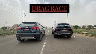 Mahindra XUV 3OO vs Hyundai Creta DRAG RACE