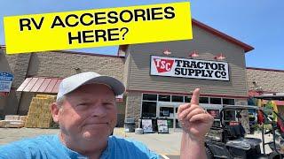 RV Accesories at Tractor Supply