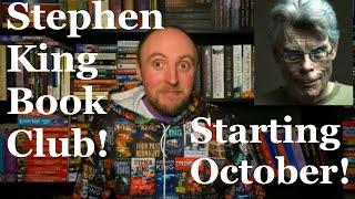 STEPHEN KING BOOK CLUB ANNOUNCEMENT!!!! (October 2024-December 2025)