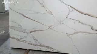 Calacatta Gold White Quartz