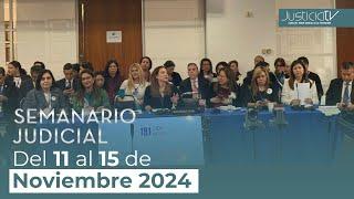 Semanario Judicial del 11 al 15 de noviembre 2024