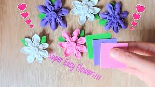 How To Make a Foam Paper Flower, EVA Foam Flower, Magnifique fleur en papier mousse| DIY Paper Rose!