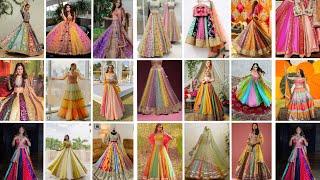 Multi colour Lehenga।। multicolor lehenga।। मल्टी कलर लहंगा डिजाइन ।।#trending #viral