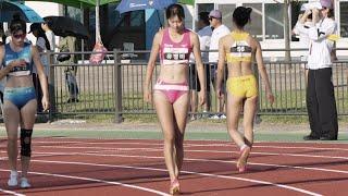 김애영 유정미 출전) 육상 최강 피지컬 폭발 여자 100m 계주