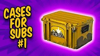 Opening cases for subscribers #1