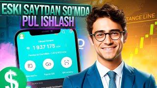 Ozbekcha saytdan 360000 som pul ishlab yechib oldik | Internetda somda pul topish 2025