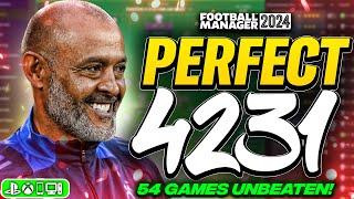 Nuno's PERFECT 4231 Goes 54 Games Unbeaten! | FM24 Best Tactics