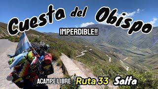 CUESTA DEL OBISPO | Ruta 33 | Payogasta | Salta | en moto por Argentina