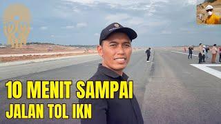 10 Menit Sampai! Terbaru dari Jalan Tol Jembatan Pulau Balang ke Kota Balikpapan