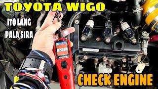 TOYOTA WIGO AT // CHECK ENGINE // PURGE VALVE.