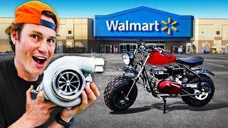 We Put a Wish.com Turbo on a Walmart Motorcycle