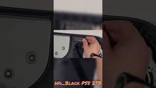 How to Install WD BLACK 2TB SN850X for Your PS5 #wdblack #shorts