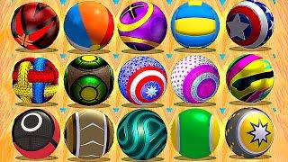 50 Ball Challenge Who is Win: Going Balls vs Action Balls vs Rollance?  Race-611