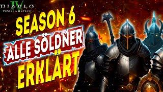 DAS sind die Söldner in - Diablo 4 Season 6 Vessel of Hatred