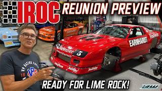 Ray Evernham's IROC Race Car Fleet Getting Ready For IROC at Lime Rock Reunion!