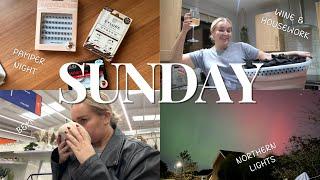 SUNDAY // B&M, Northern Lights & Pamper Night