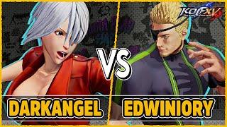 KOF XV  DarkAngel (Angel/Benimaru/Sylvie) vs edwiniory (Iori/Sylvie/Ramon)  Steam Replay Match 