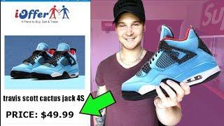 I BOUGHT THE JORDAN 4 CACTUS JACK SNEAKER OFF iOffer!! This is what happended.