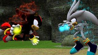 SFM | Shadow vs Silver | Sonic 2006 fight remake