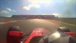 Onboard with Gary Hauser (Dallara GP2) - Magny Cours 2013