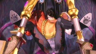 Witch Cereza Saves Loki in Hell. Fight with Lumen Sage Balder (Bayonetta 2)