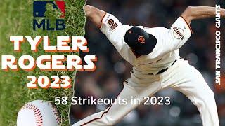 Tyler Rogers 58 Strikeouts in 2023 | MLB highlights