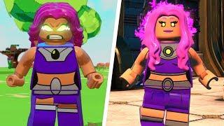 Starfire - Teen Titans GO! против молодых титанов в видеоиграх LEGO