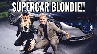 EXCLUSIVE LOOK AT THE VISION EQS WITH SUPERCAR BLONDIE | NICO ROSBERG | eVLOG