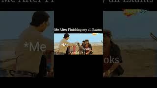 Me After Finishing My All Exams  #shorts #funny #meme #exam #schoolmemes #status  #examstatus