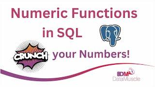 Numeric Functions in SQL | with hands-on PostgreSQL