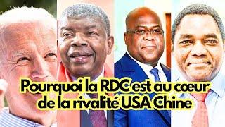 Pourquoi la RDC est au cœur de la rivalité USA Chine en Afrique | Corridor Lobito et opportunités