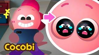 Don't Play Games in the Dark! | Keep Your Eyes Healthy | Kids Songs | Cocobi